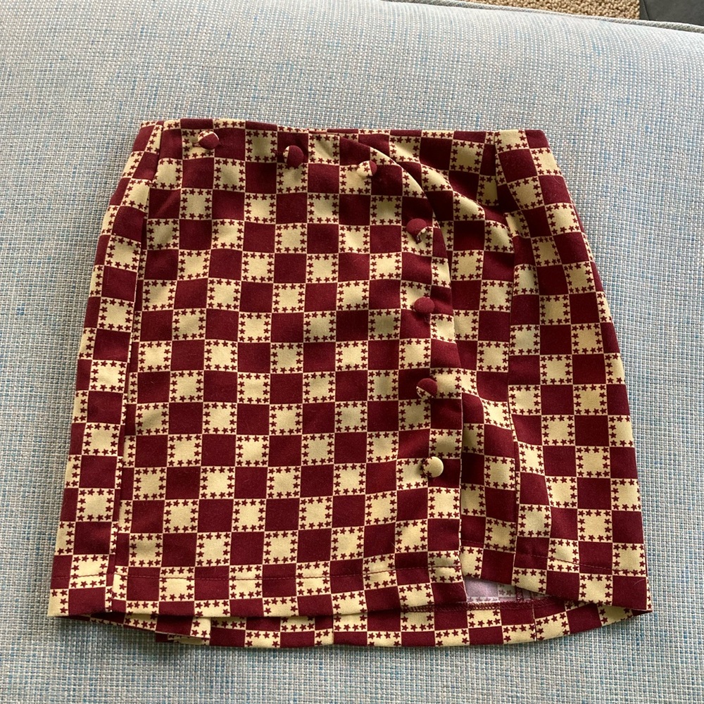 Urban outfitters patterned skirt